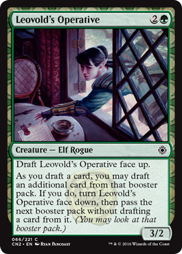 Leovold's Operative (Conspiracy: Take the Crown) Medium Play