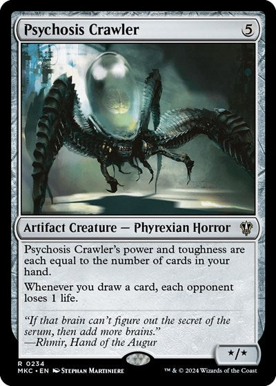 Psychosis Crawler (Commander: Murders at Karlov Manor) Near Mint