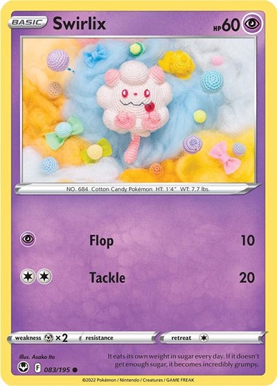 Swirlix (SWSH12: Silver Tempest) Light Play