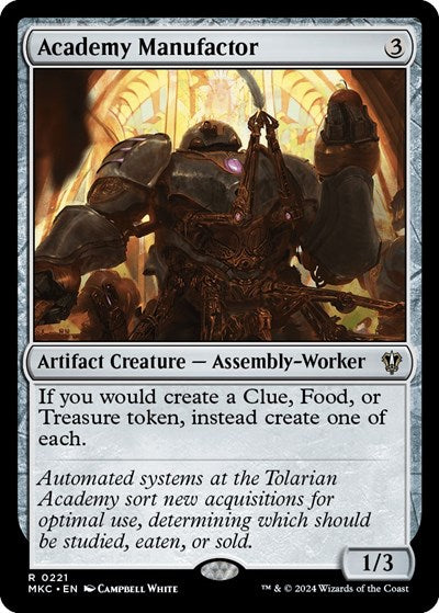 Academy Manufactor (Commander: Murders at Karlov Manor) Near Mint