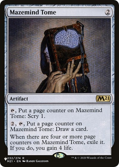 Mazemind Tome (The List) Light Play