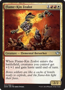 Flame-Kin Zealot (Duel Decks: Speed vs Cunning) Light Play