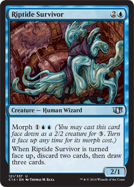 Riptide Survivor (Commander 2014 Edition) Medium Play