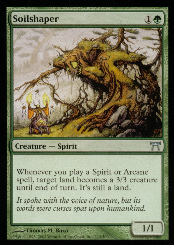 Soilshaper (Champions of Kamigawa) Light Play