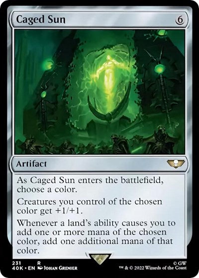 Caged Sun (Universes Beyond: Warhammer 40K) Light Play