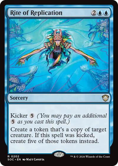 Rite of Replication (Commander: Secrets of Strixhaven) Light Play