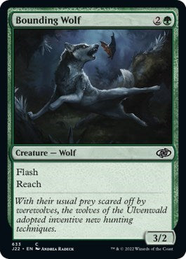 Bounding Wolf (Jumpstart 2022) Light Play