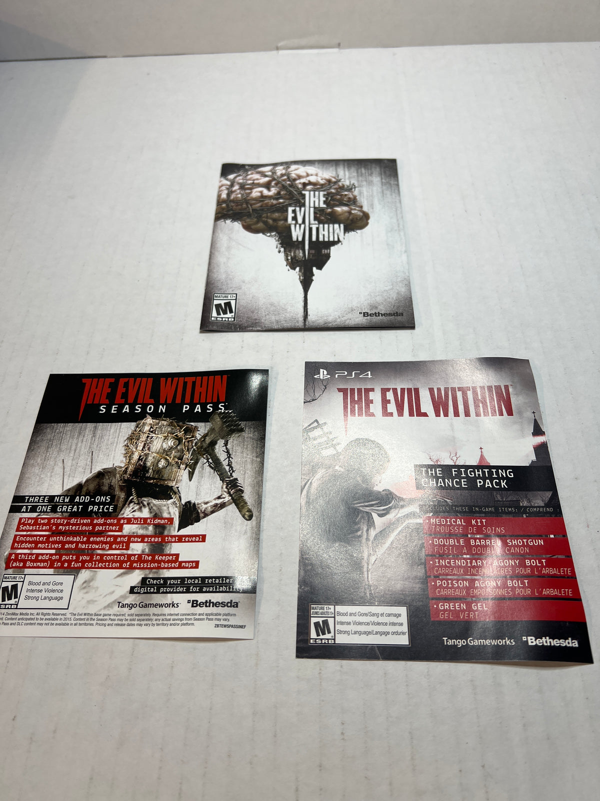 The Evil Within (Playstation 4)(CIB)