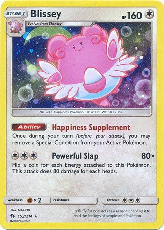 Blissey - 153/214 (Cosmos Holo) (Miscellaneous Cards & Products) Light Play Holofoil