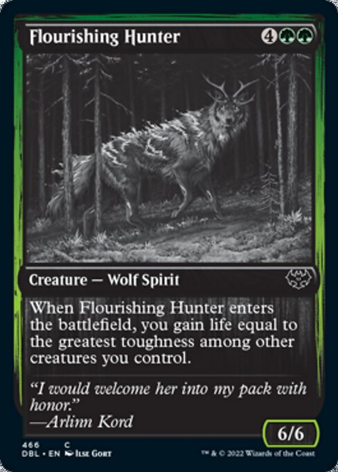Flourishing Hunter (Innistrad: Double Feature) Light Play