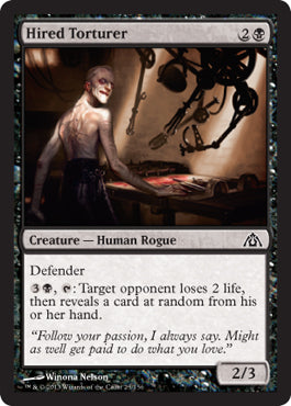 Hired Torturer (Dragon's Maze) Light Play