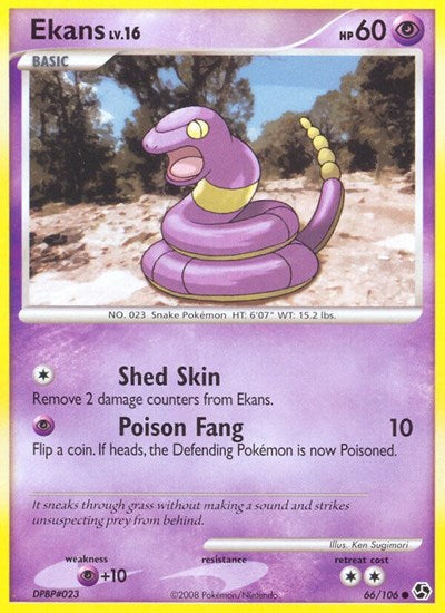 Ekans (Great Encounters) Medium Play