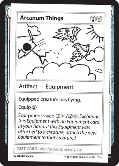 Arcanum Things (Mystery Booster 2 Playtest Cards) Light Play