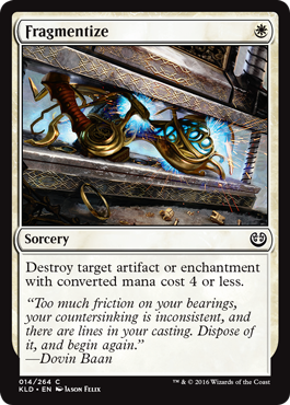 Fragmentize (Kaladesh) Medium Play
