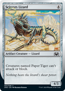 Scissors Lizard (Unsanctioned) Light Play
