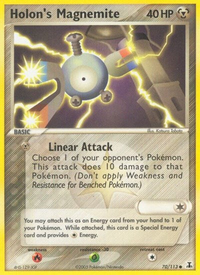 Holon's Magnemite (Delta Species) Light Play