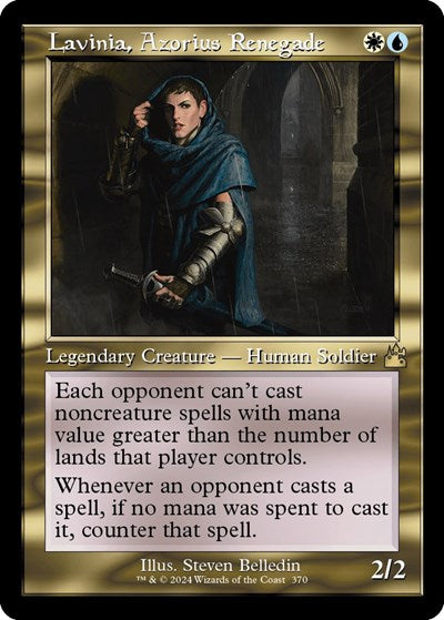 Lavinia, Azorius Renegade (Retro Frame) (Ravnica Remastered) Light Play Foil