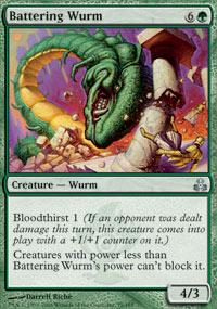 Battering Wurm (Guildpact) Light Play
