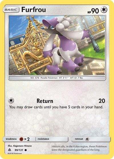 Furfrou (SM - Forbidden Light) Medium Play