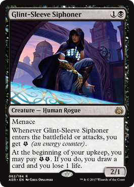 Glint-Sleeve Siphoner (Aether Revolt) Light Play Foil