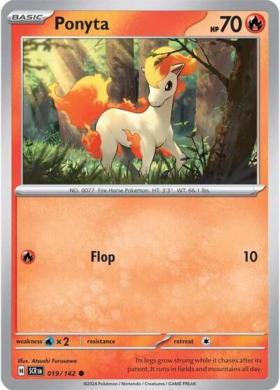 Ponyta (SV07: Stellar Crown) Light Play