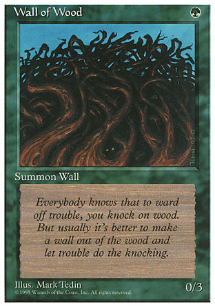 Wall of Wood (4th Edition) Heavy Play