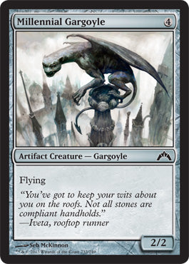 Millennial Gargoyle (Gatecrash) Light Play
