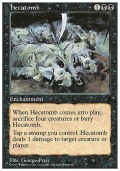 Hecatomb (5th Edition) Light Play