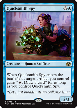 Quicksmith Spy (Aether Revolt) Light Play
