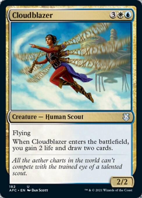 Cloudblazer (Commander 2021 Forgotten Realms) Light Play