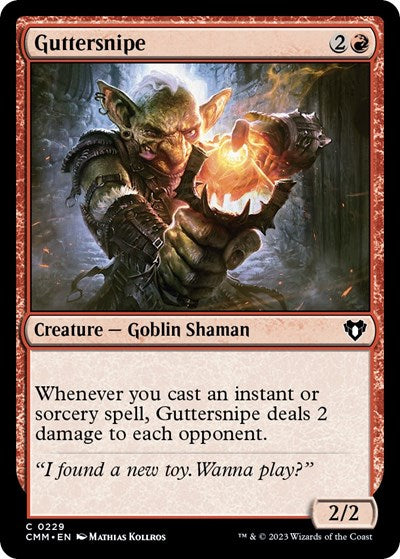 Guttersnipe (Commander Masters) Light Play