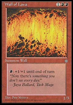 Wall of Lava (Ice Age) Medium Play
