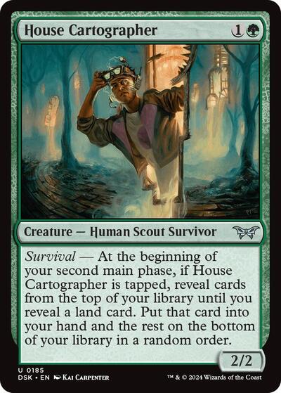 House Cartographer (Duskmourn: House of Horror) Light Play
