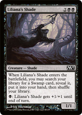 Liliana's Shade (Magic 2013 Core Set) Light Play