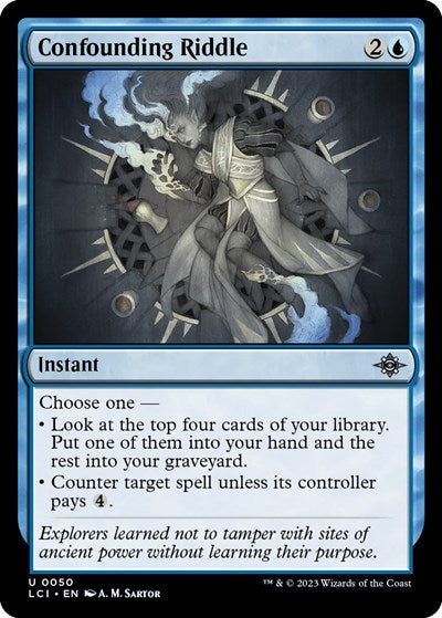 Confounding Riddle (The Lost Caverns of Ixalan) Light Play