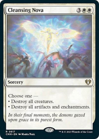 Cleansing Nova (Commander Masters) Light Play