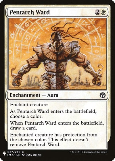 Pentarch Ward (Mystery Booster) Light Play