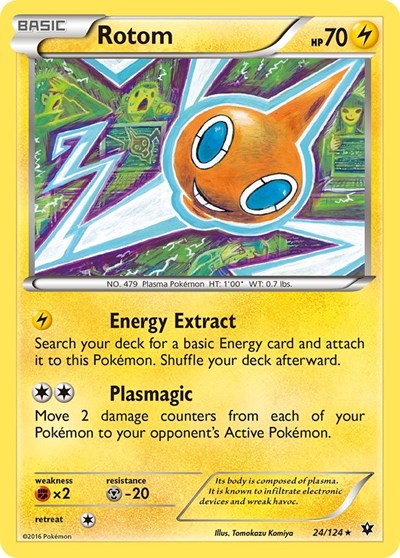 Rotom (XY - Fates Collide) Light Play