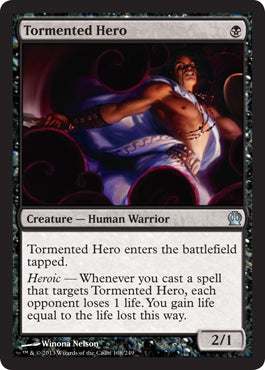 Tormented Hero (Theros) Light Play