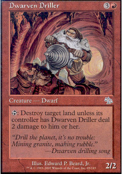 Dwarven Driller (Judgment) Medium Play