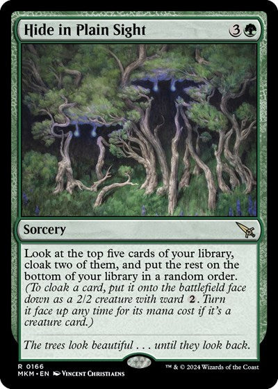 Hide in Plain Sight (Murders at Karlov Manor) Light Play Foil