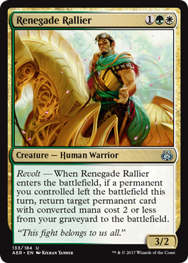 Renegade Rallier (Aether Revolt) Light Play