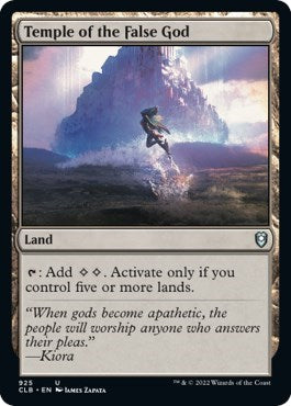 Temple of the False God (Commander Legends: Battle for Baldur's Gate) Light Play