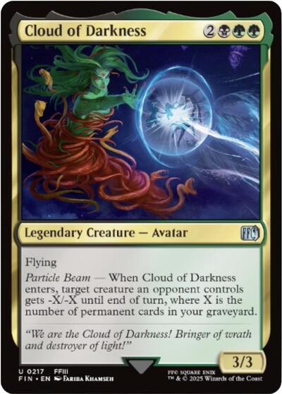 Cloud of Darkness (Universes Beyond: FINAL FANTASY) Light Play Foil