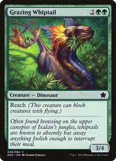 Grazing Whiptail (Magic Game Night 2019) Light Play