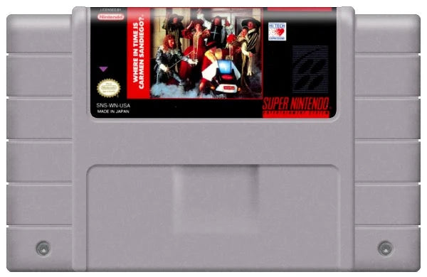 Where In Time Is Carmen Sandiego (SNES)