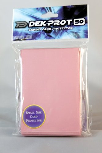 Dek Prot 50ct. Yugioh Sized Sleeves - Coral Pink