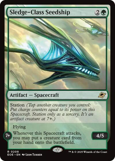 Sledge-Class Seedship (Edge of Eternities) Light Play