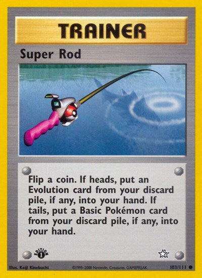 Super Rod (Neo Genesis) Medium Play Unlimited