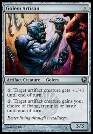 Golem Artisan (Scars of Mirrodin) Light Play
